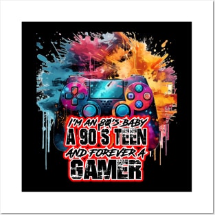 80's Baby Gamer Posters and Art